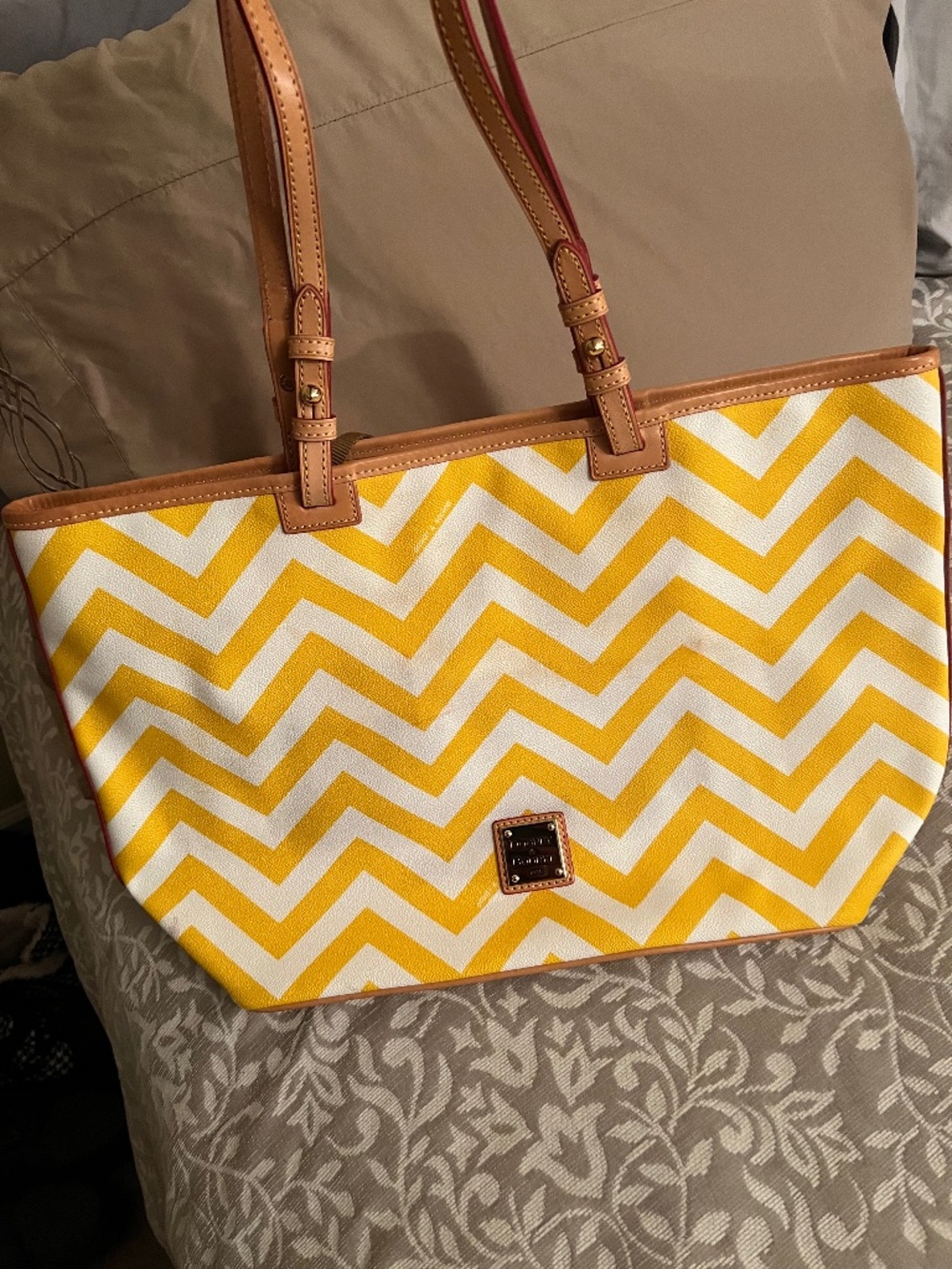 Dooney&Bourke Yellow Shoulder Bag